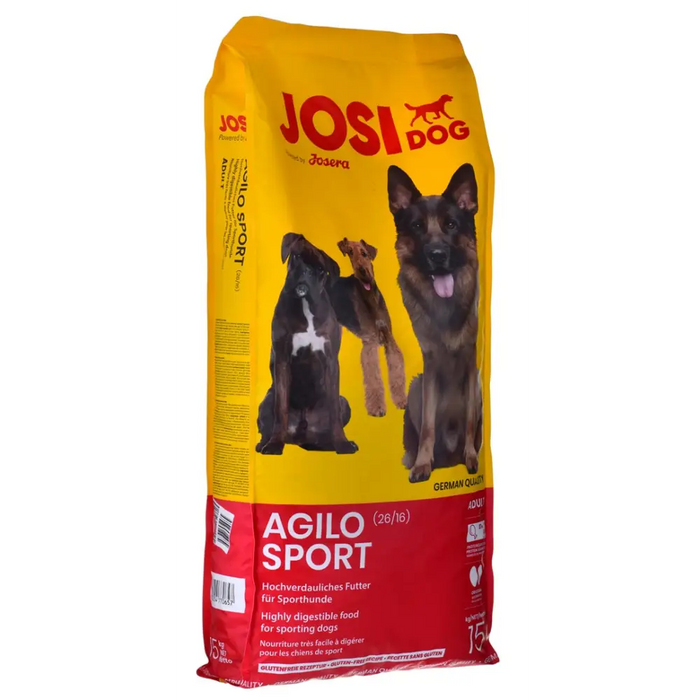 JOSERA JosiDog Agilo Sport - суха храна за кучета - 15 кг