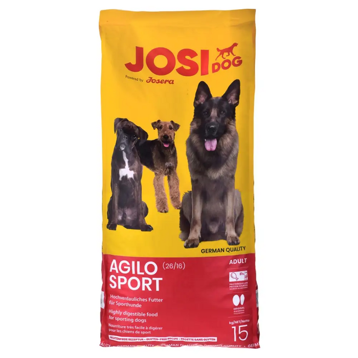 JOSERA JosiDog Agilo Sport - суха храна за кучета - 15 кг