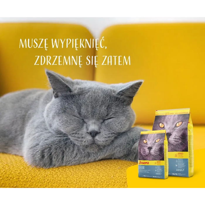 Josera LÉGER суха храна за котки 10 кг възрастни птици