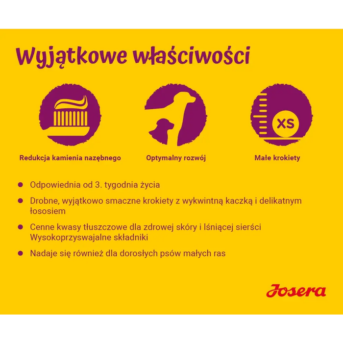 JOSERA Mini Junior - суха храна за кучета - 900
