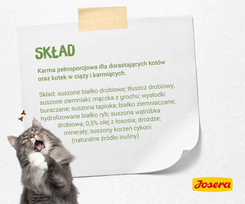 Josera 4032254755005 суха храна за котки 2 кг котенца и птици