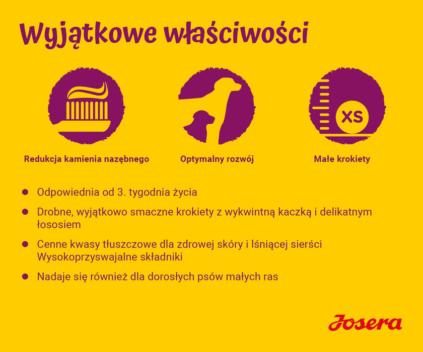 JOSERA Mini Junior - суха храна за кучета - 900 г