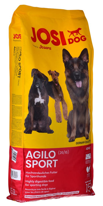 JOSERA JosiDog Agilo Sport - суха храна за кучета - 15 кг