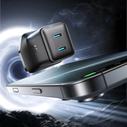 Joyroom JR-TCG17 45W 2 x USB-C стенно зарядно (UK plug)