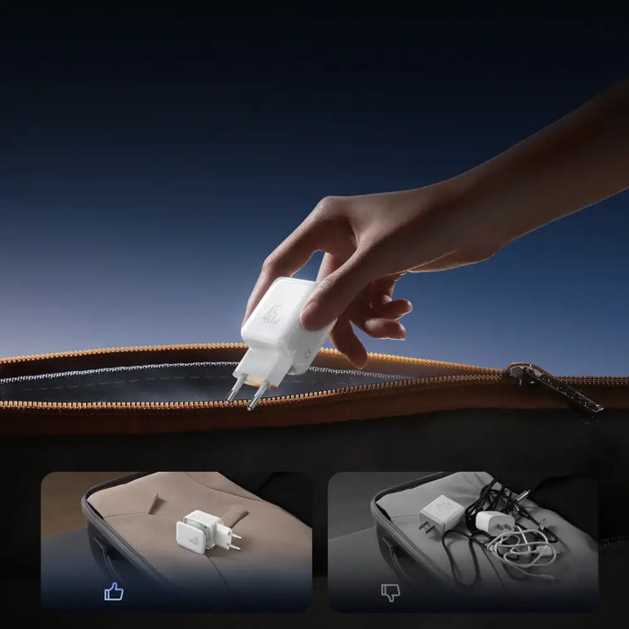 Joyroom JR-TCL05 45W GaN стенно зарядно с органайзер