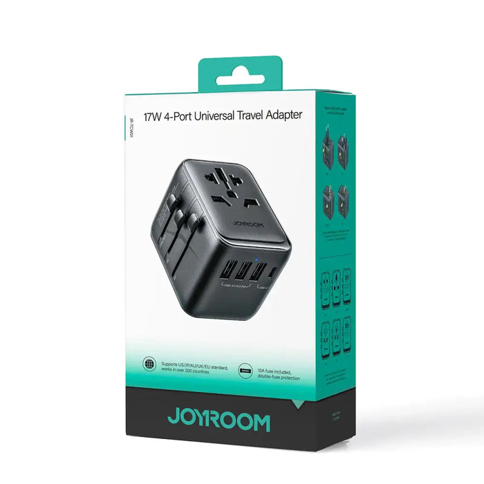 Joyroom JR-TCW01 Универсален адаптер за пътуване 17W EU