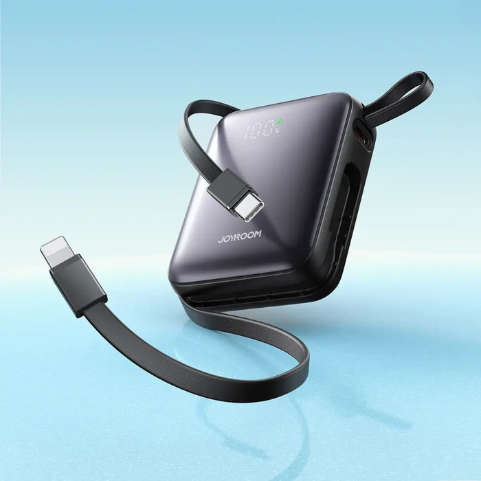 Joyroom Mini PowerBank JR-PBF27 22.5W с двоен кабел