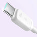 Joyroom S-A14 USB-C кабел - USB-C 60W 1,2 м - бял