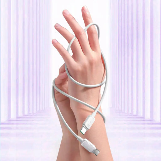 Joyroom S-A14 USB-C кабел - USB-C 60W 1,2 м - бял