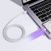 Joyroom S-A14 USB-C кабел - USB-C 60W 1,2 м - бял