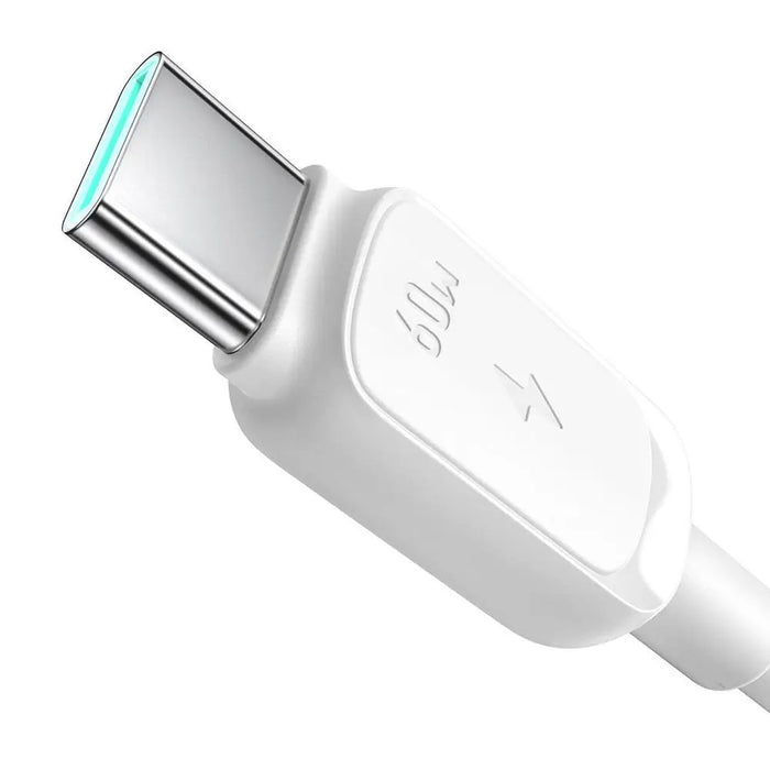 Joyroom S-A14 USB-C кабел - USB-C 60W 1,2 м - бял