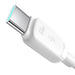 Joyroom S-A14 USB-C кабел - USB-C 60W 1,2 м - бял