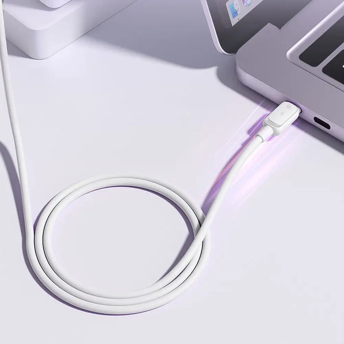 Joyroom S-A14 USB-C кабел - USB-C 60W 1,2 м - бял