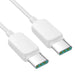 Joyroom S-A14 USB-C кабел - USB-C 60W 1,2 м - бял