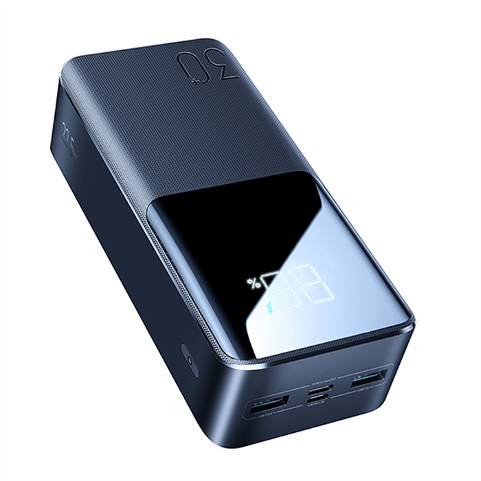 Външна батерия Joyroom 30000mAh 22.5W PD QC3.0 AFC черна (JR-QP193)