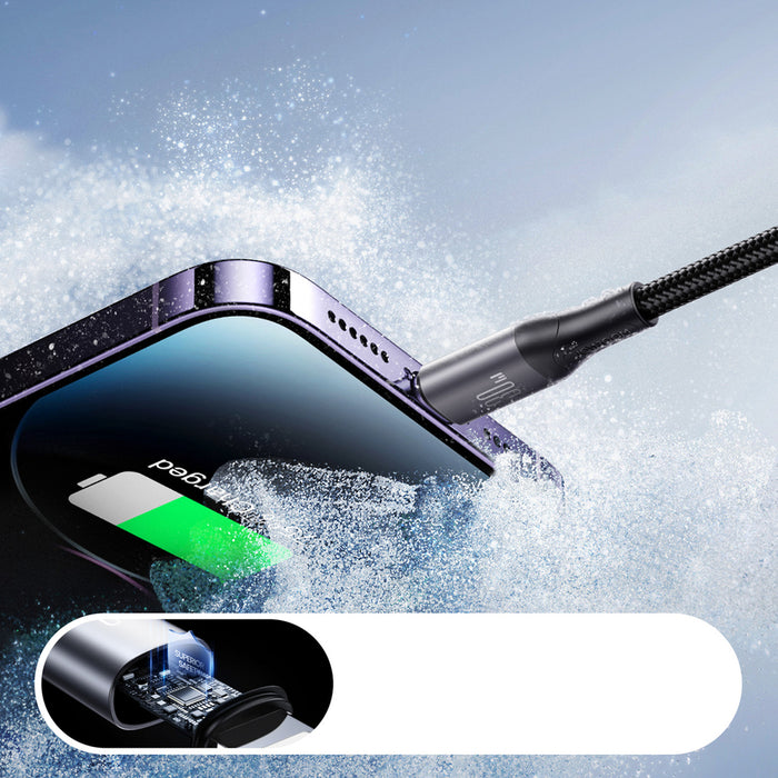 Joyroom S-A28 Flash Series 30W USB-C - Lightning кабел 1m - черен