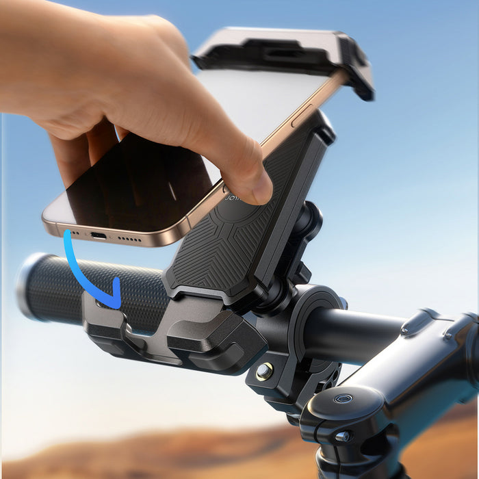 Удароустойчива стойка за кормило Joyroom JR-ZS428 за мотоциклет, велосипед, скутер - черна