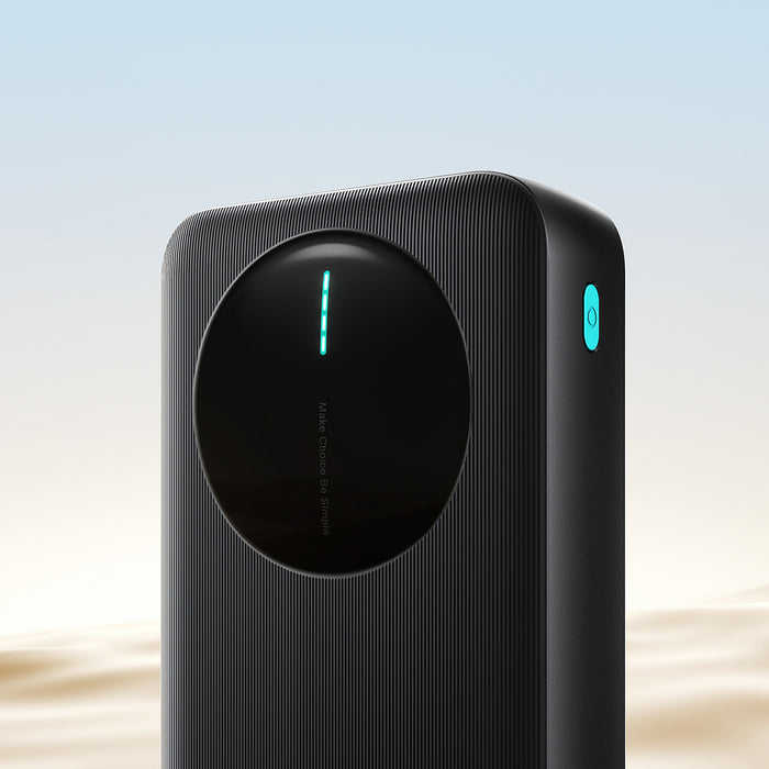 Joyroom JR-PBF14 Pro Преносима батерия Powerbank 22.5W 20000mAh с дигитален дисплей 2x USB-A 1x USB-C - Черен