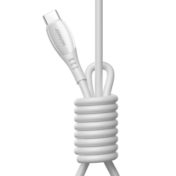 Joyroom S-A59 Vibrant Series 60W USB-C - USB-C кабел 1.2 м - бял