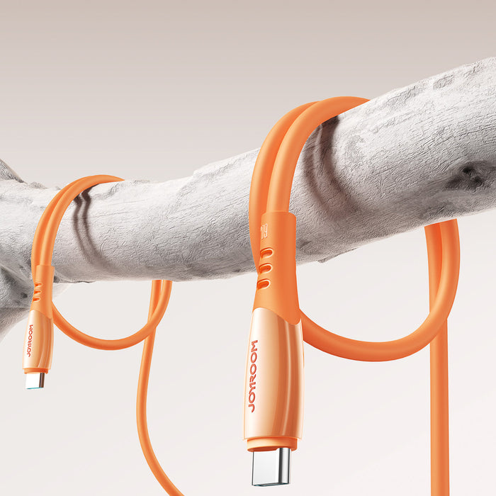 Joyroom S-A59 Vibrant Series 60W USB-C - USB-C кабел 1.2 м - оранжев