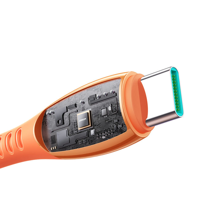 Joyroom S-A59 Vibrant Series 60W USB-C - USB-C кабел 1.2 м - оранжев
