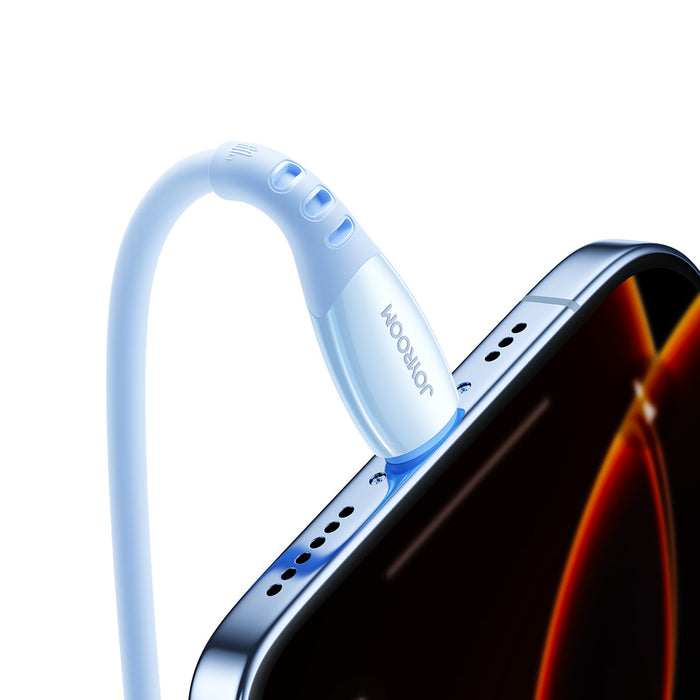 Joyroom S-A59 Vibrant Series 60W USB-C - USB-C кабел 1.2 м - син
