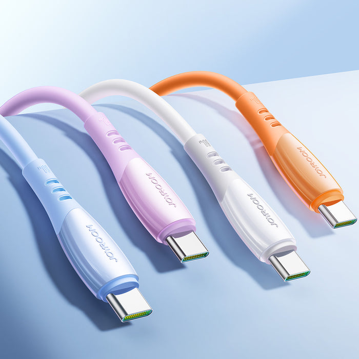 Joyroom S-A59 Vibrant Series 60W USB-C - USB-C кабел 1.2 м - син
