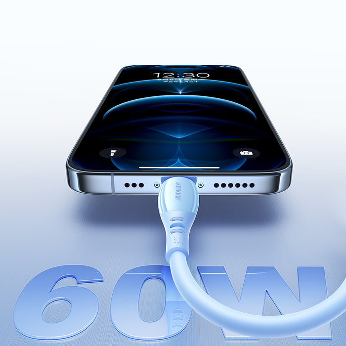 Joyroom S-A59 Vibrant Series 60W USB-C - USB-C кабел 1.2 м - син