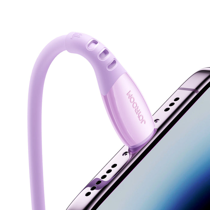Joyroom S-A59 Vibrant Series 60W USB-C - USB-C кабел 1.2 м - лилав
