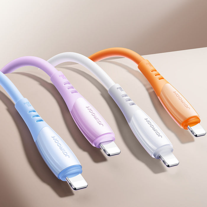 Кабел Joyroom S-A59 Vibrant Series 30W USB-C - Lightning 1.2 м - оранжев