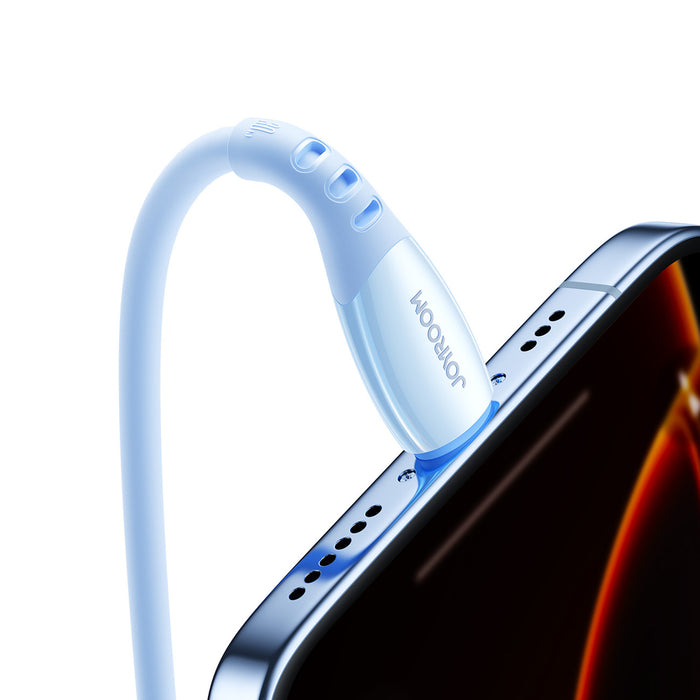 Кабел Joyroom S-A59 Vibrant Series 30W USB-C - Lightning 1.2 м - син