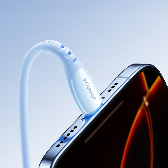 Кабел Joyroom S-A59 Vibrant Series 30W USB-C - Lightning 1.2 м - син