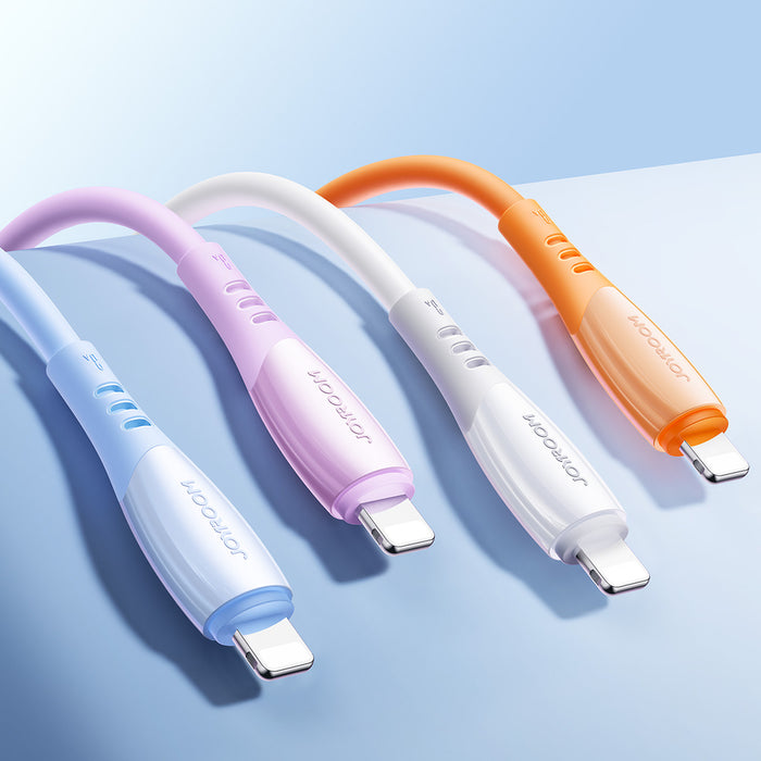 Кабел Joyroom S-A59 Vibrant Series 3A USB-A - Lightning 1.2 м - син