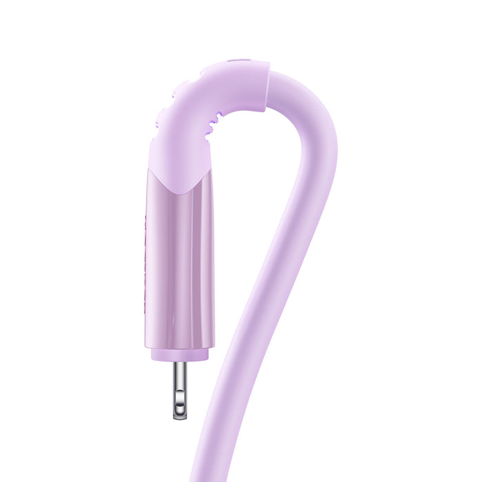 Кабел Joyroom S-A59 Vibrant Series 3A USB-A - Lightning 1.2 м - лилав