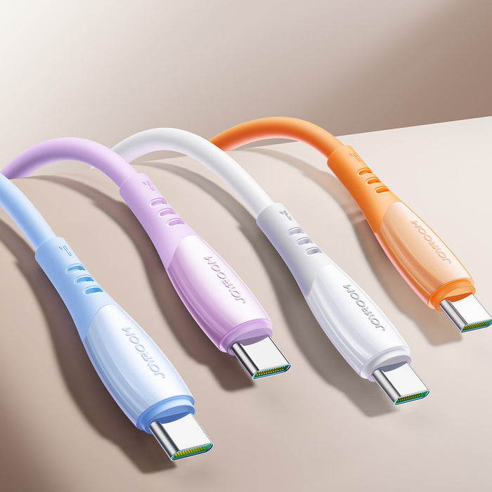 Кабел Joyroom S-A59 Vibrant Series 3A USB-A - USB-C 1.2 м - Оранжев