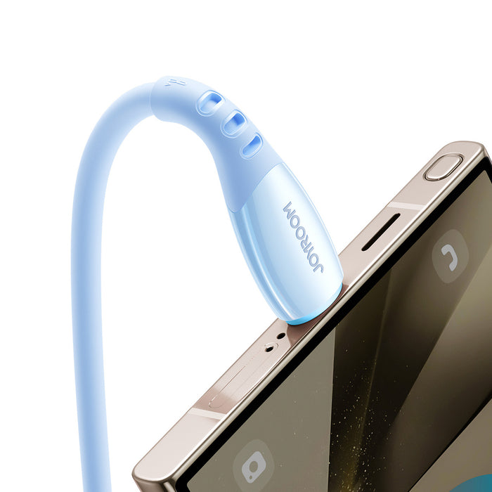 Кабел Joyroom S-A59 Vibrant Series 3A USB-A - USB-C 1.2 м - син