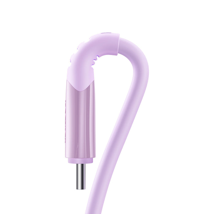 Кабел Joyroom S-A59 Vibrant Series 3A USB-A - USB-C 1.2 м - лилав