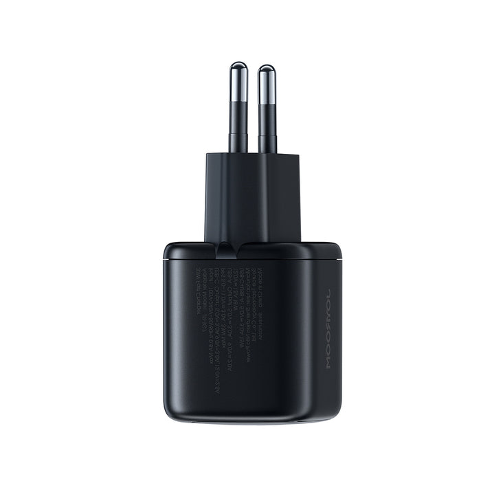 Зарядно за стена Joyroom JR-TG7 33W USB-A + USB-C с 30W USB-C - Lightning 1m кабел - черно