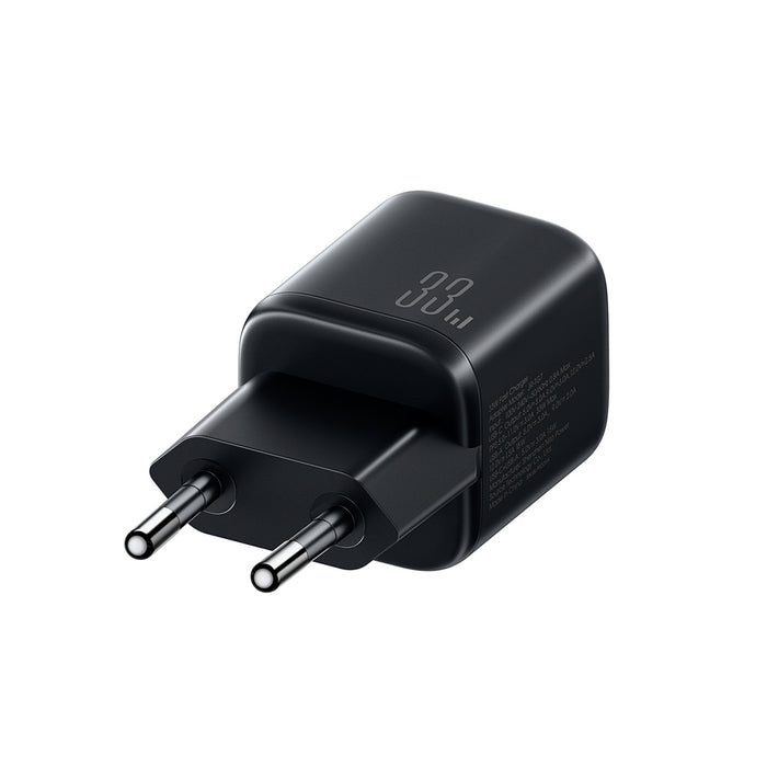 Зарядно за стена Joyroom JR-TG7 33W USB-A + USB-C с 30W USB-C - Lightning 1m кабел - черно