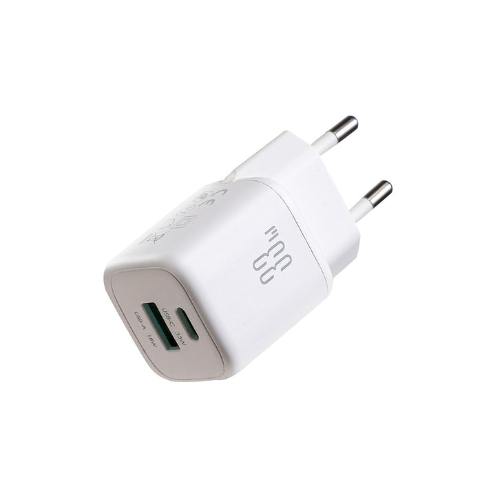 Зарядно за стена Joyroom JR-TG7 33W USB-A + USB-C - бяло