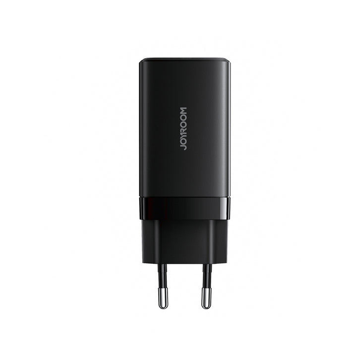 Зарядно за стена Joyroom JR-TG10 65W GaN 2x USB-C + USB-A със 100W USB-C - USB-C 1.2m кабел - черно