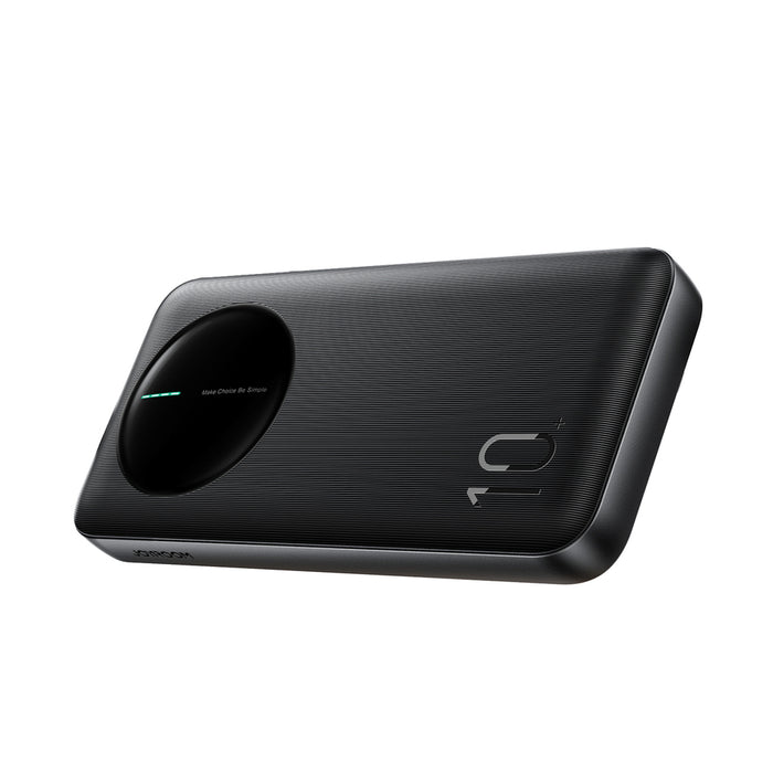 Joyroom JR-PBF12 Pro Преносима батерия Powerbank 22.5W 10000mAh с дигитален дисплей 2x USB-A 1x USB-C - Черен