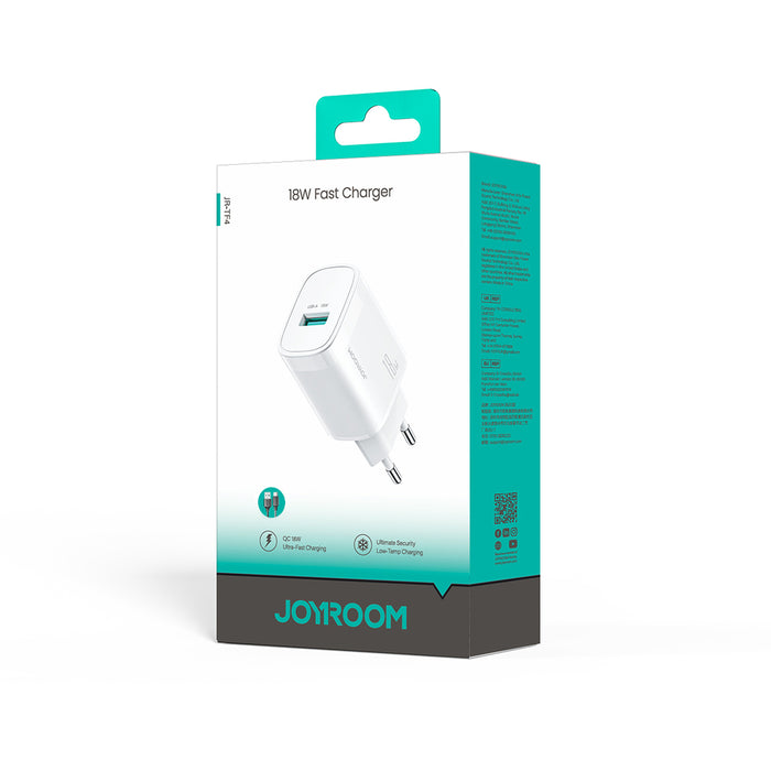 Зарядно за стена Joyroom JR-TF4 18W USB-A - бяло