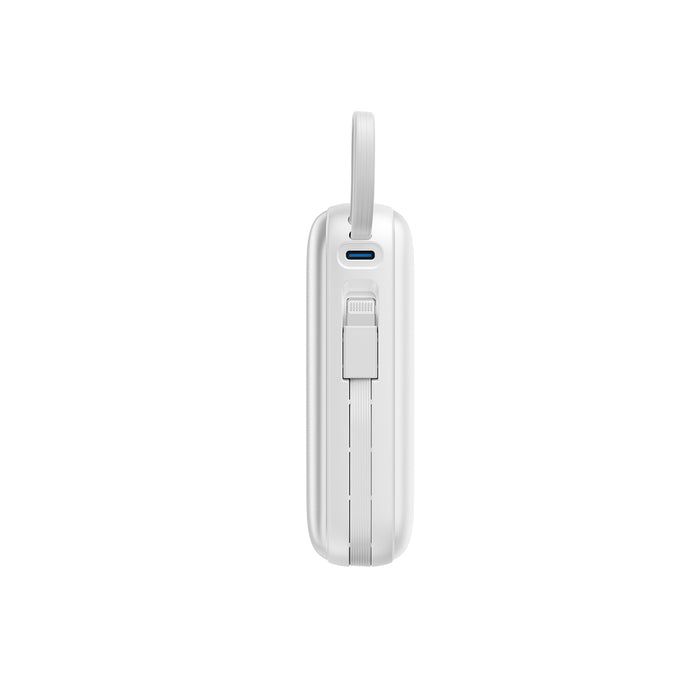 Външна батерия Joyroom JR-PBF29 20000mAh 22.5W с двоен кабел - бяла