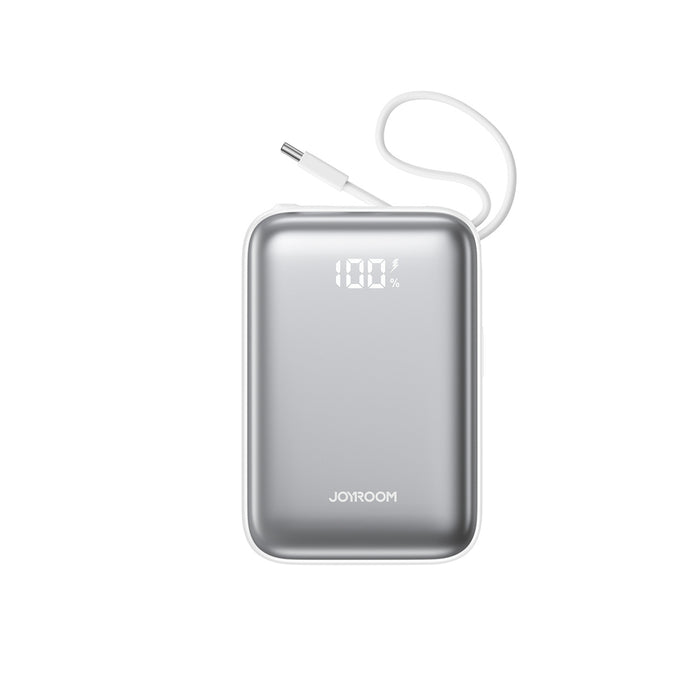 Външна батерия Joyroom JR-PBF29 20000mAh 22.5W с двоен кабел - бяла