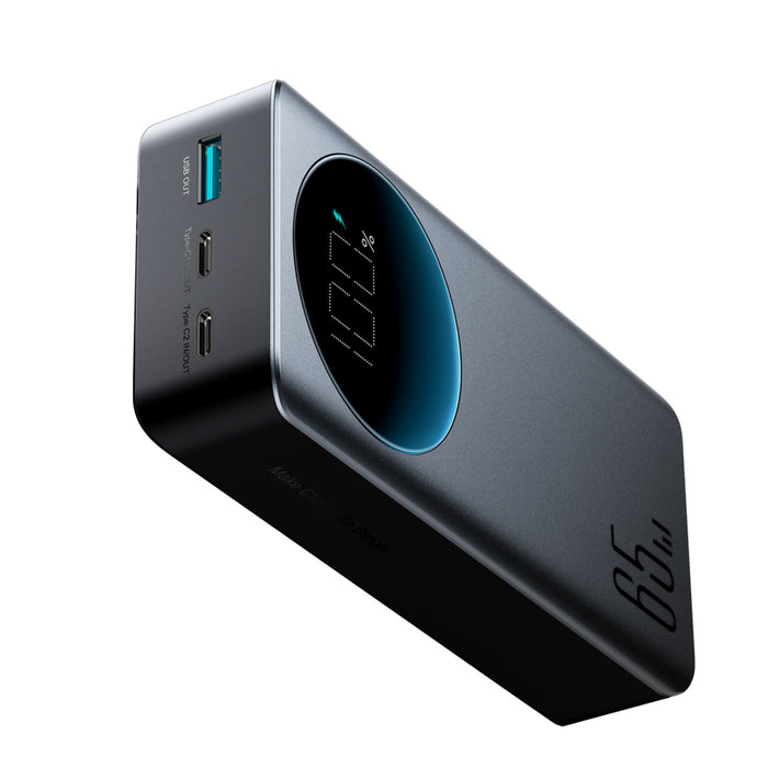 Външна батерия Joyroom JR-PBF05 Pro 30000mAh 65W с дигитален дисплей 2x USB-C 1x USB-A - Черна