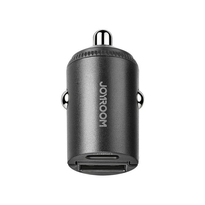 Joyroom JR-CCN18 65W A+C мини зарядно за кола с пулверизатор, черно