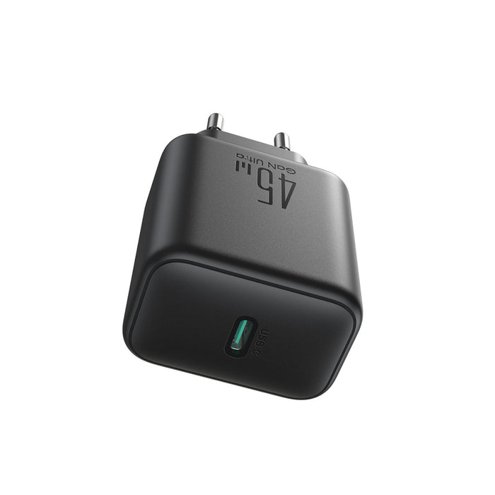 Joyroom JR-TCG13 45W GaN зарядно устройство за стена за Samsung Ultra - черно