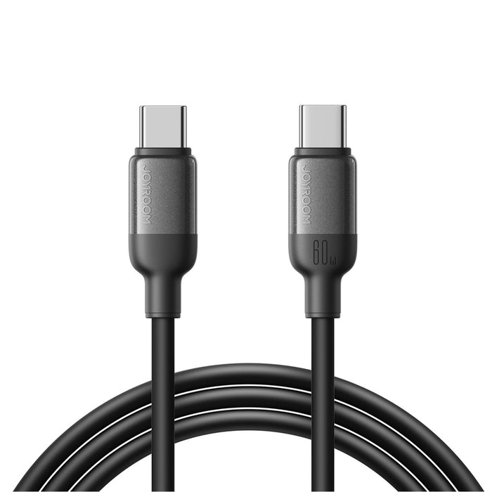 Joyroom S-A62 Lively Series 60W USB-C - USB-C кабел 1.2 м - черен