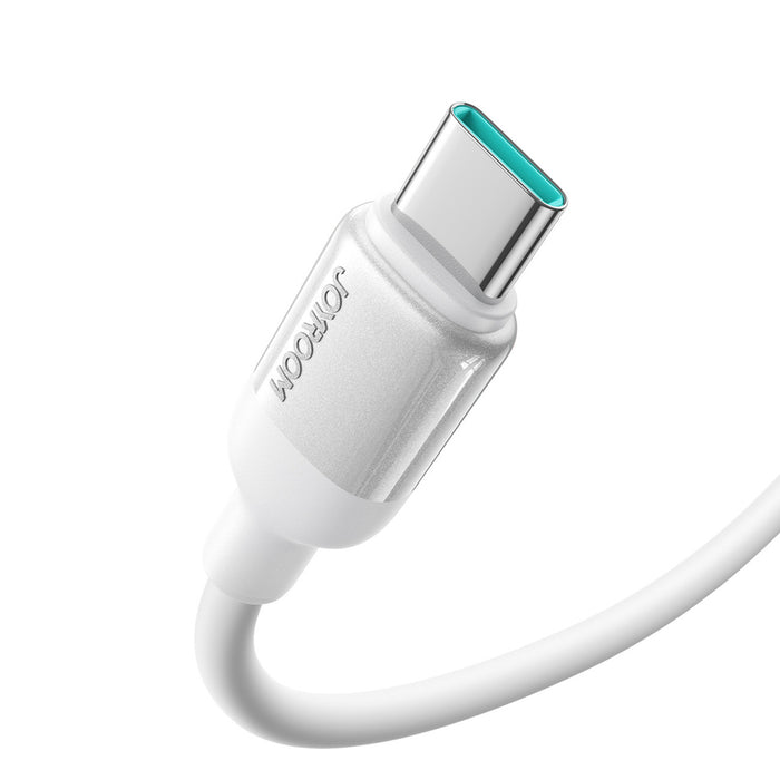 Кабел Joyroom S-A62 Lively Series 3A USB-A - USB-C 1.2 м - бял